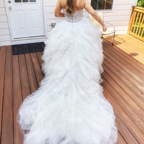 Randy Fenoli Angelina Ball Gown Wedding Dress 10 - Picture 3 of 15